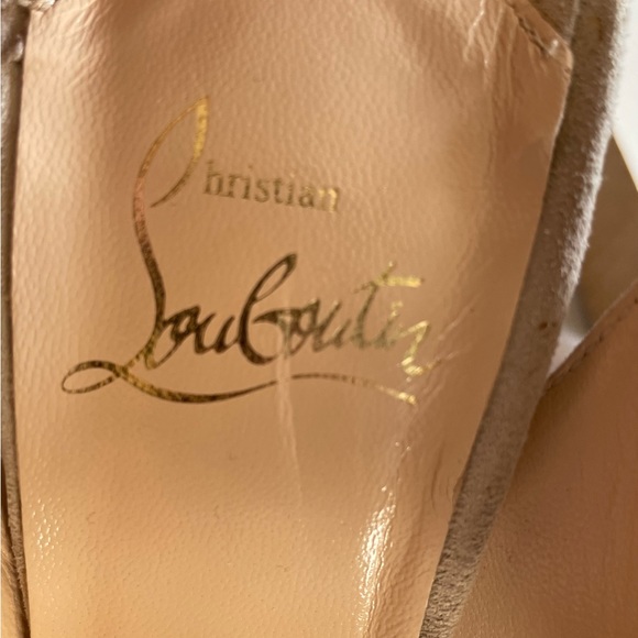 Christian Louboutin Rolande Boucle 120 Suede Pumps size 39 - Picture 3 of 9